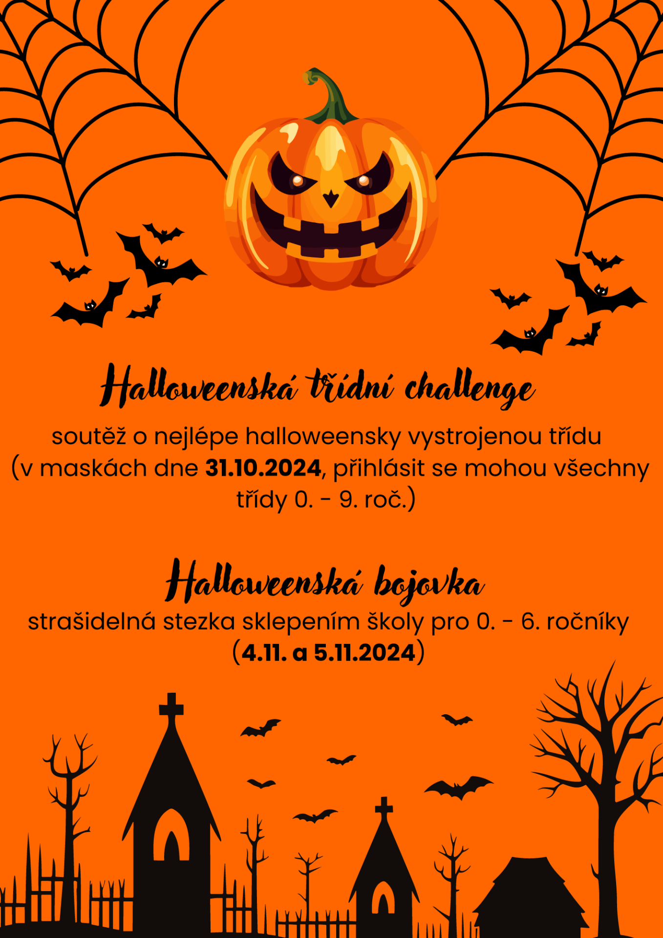 Halloweenský program 2024