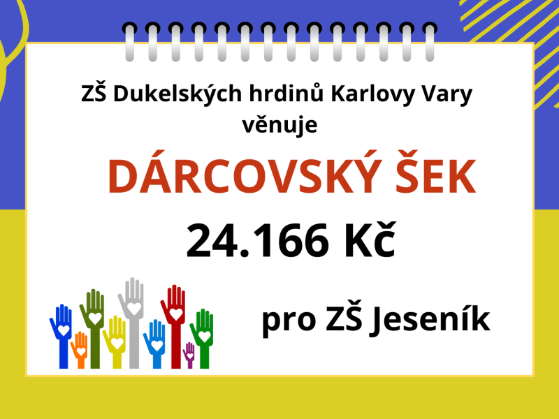 Dárcovský šek